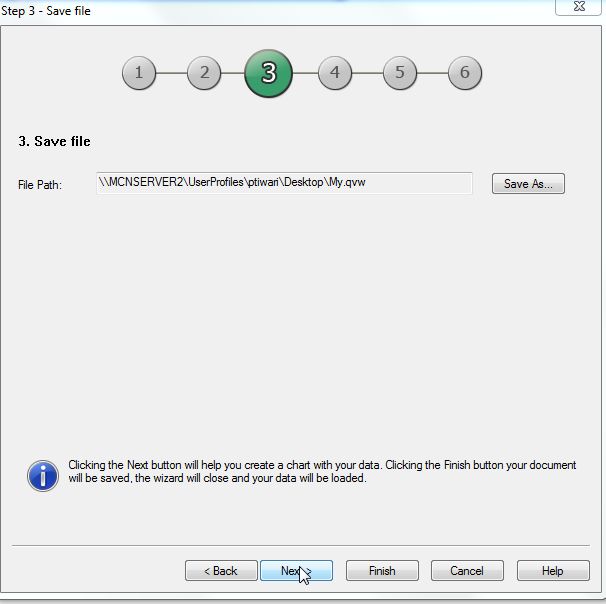 Click on next button